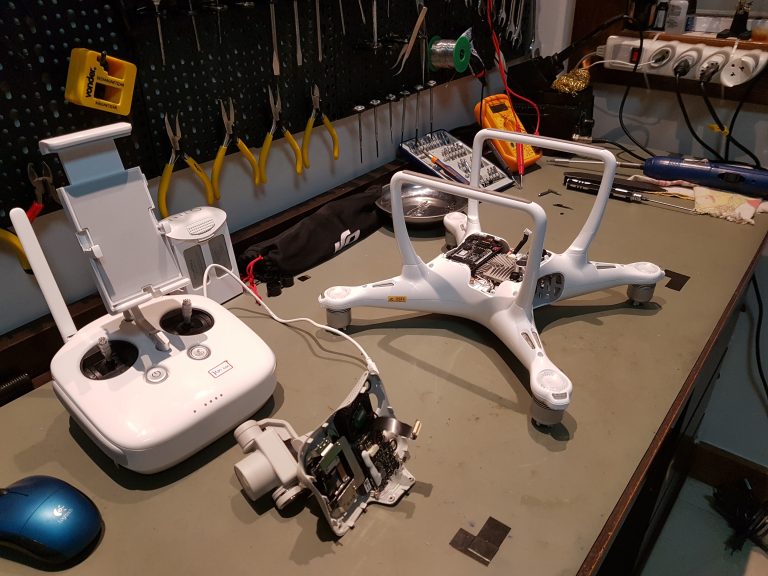 Manutenção do Gimbal/Câmera Drone Dji Phantom 4