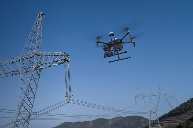 inspeção aérea com drone