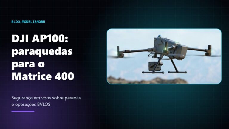 DJI AP100: como funciona o paraquedas do Matrice 400