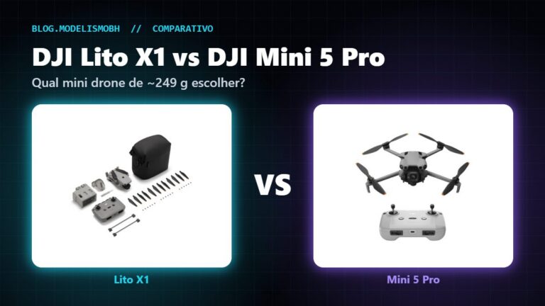 DJI Lito X1 vs DJI Mini 5 Pro: qual mini drone escolher?
