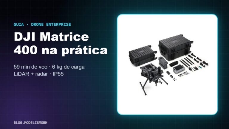 DJI Matrice 400: guia do drone enterprise de 59 minutos