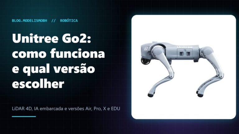 Unitree Go2: como funciona o robô quadrúpede e qual versão escolher