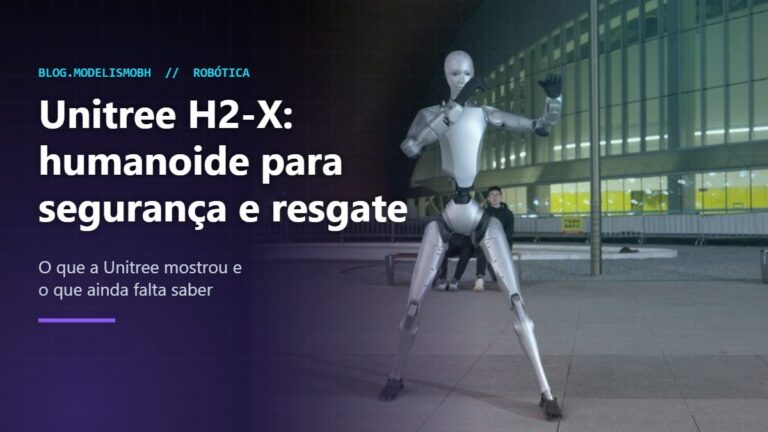 Unitree H2-X: o humanoide para segurança e resgate