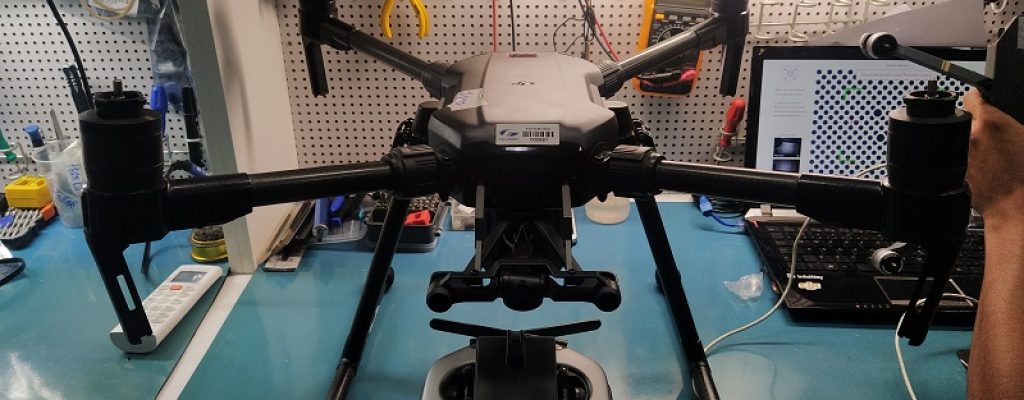 manutenção de drone